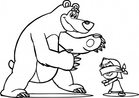 Coloring Book : Masha And The Bear Coloring Pages To Print ...