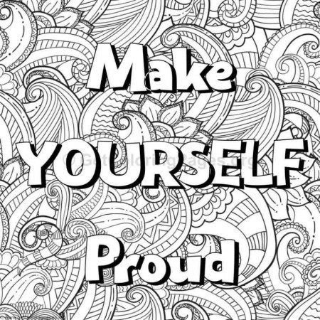 Inspirational Word Coloring Pages #51 – GetColoringPages.org | Quote  coloring pages, Words coloring book, Inspirational quotes coloring