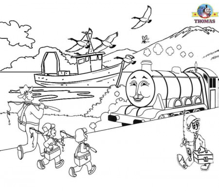 Kids Free online coloring pages Thomas train printable pictures ...