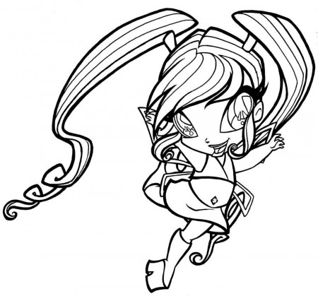 Winx Club Pixies Coloring Pages – Coloring Pics