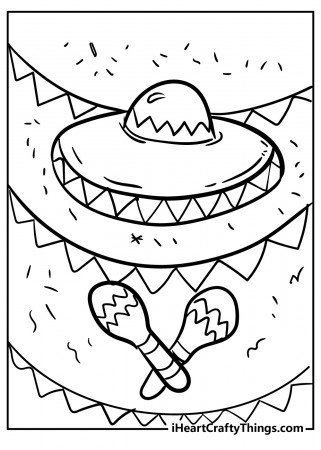 Printable Mexican Coloring Pages (Updated 2022)
