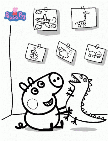 Peppa Pig Coloring Pages - Best Coloring Pages For Kids