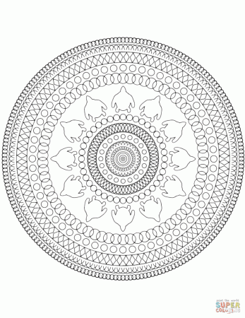 Mandala Coloring Pages for Adults & Kids - Happiness is Homemade