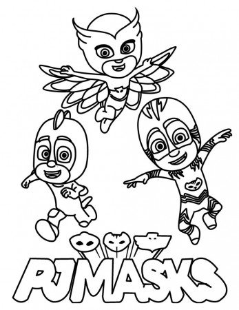 41 Staggering Pj Masks Coloring Sheets ...sstra.org