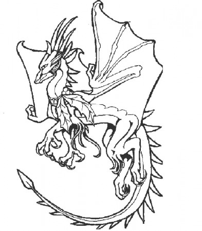 Dragon #148357 (Characters) – Printable coloring pages