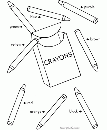 School Coloring Pages For Kids