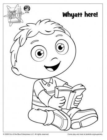 Whyatt Coloring Page | Kids Coloring Pages | PBS KIDS for Parents
