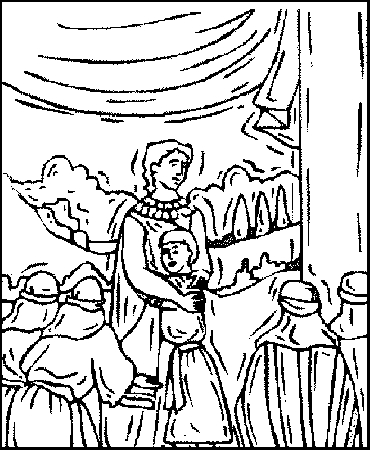 coloring page joseph and his brothers - Clip Art Library
