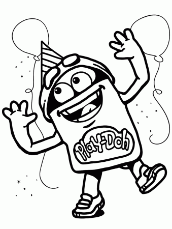 Play-Doh Coloring Pages - Get Coloring Pages