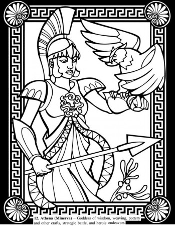 Welcome to Dover Publications | Coloring pages, Roman gods, Detailed coloring  pages