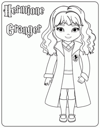 41+ Harry Potter Printable Coloring Pages For Kids