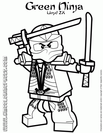 Free Printable Ninjago Coloring Page - Toyolaenergy.com