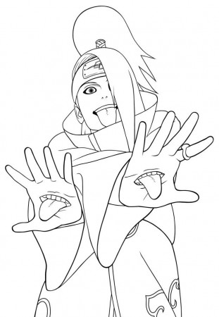 Naruto Coloring pages | Coloring Pages of Epicness | Pinterest ...