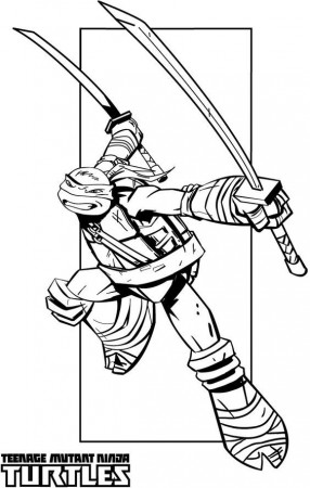 nice ralph ninja turtle coloring page - Free Large Images ...