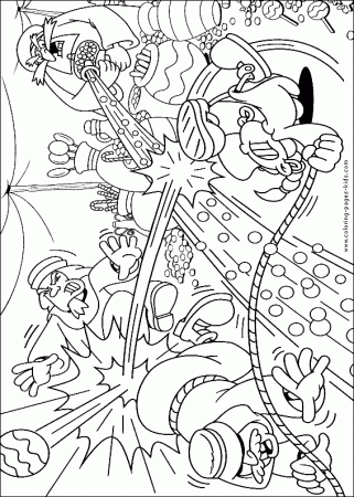 Kids Next Door color page - cartoon coloring - Coloring pages for kids