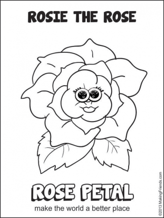 Rose Petal - Rosie the Rose - MakingFriends
