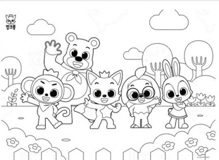 Pinkfong Wonderstar Coloring Pages | Fandom