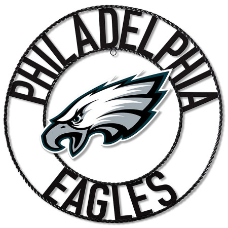 Imperial Philadelphia Eagles 24'' Wrought Iron Wall Art