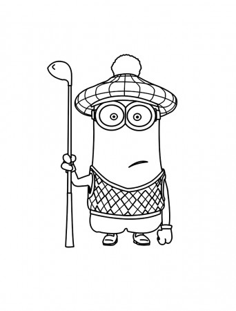 Despicable Me coloring pages to download - Despicable Me Kids Coloring Pages