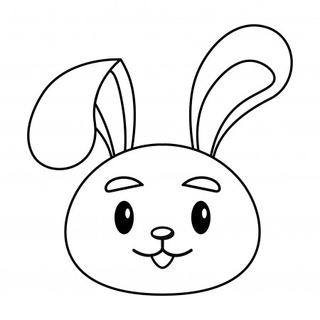 10 Best Printable Easter Bunny Face - printablee.com