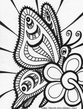 Free Printable Abstract Coloring Pages For Adults | I like ...