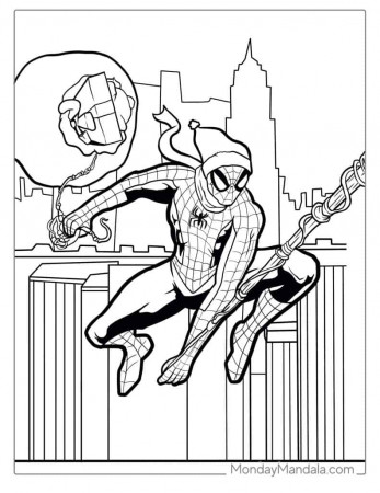 40 Spider-Man Coloring Pages (Free PDF Printables)