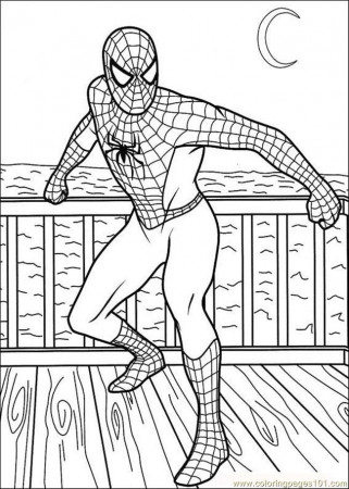 Coloring Pages Spiderman 51 (Cartoons > Spiderman) - free 