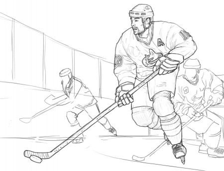 Hockey Logos Coloring Pages