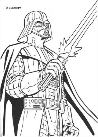 Darth Vader Helmet Coloring Page Images & Pictures - Becuo