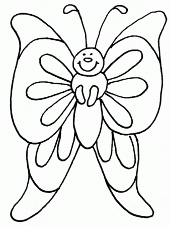 Butterfly Coloring Pages For Kids Free Coloringz 101355 Free 