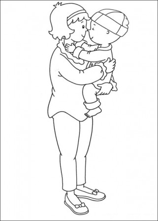 Caillou Coloring Pages Online - Picture 28 – Free Printable 