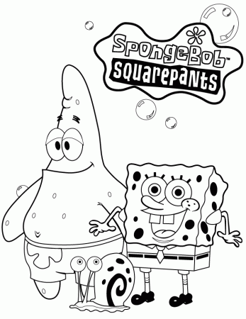 Spongebob Squarepants Coloring Pages 53 92299 High Definition 