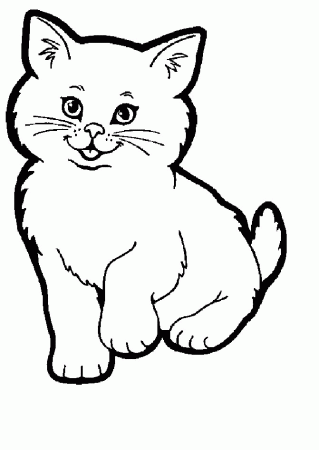 Cat color pages | Printable Coloring Pages