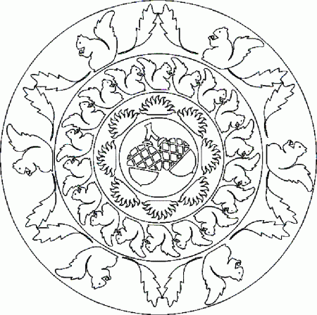 passover mandala Colouring Pages