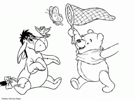 Coloring Pages Of Winnie The Pooh - Free Coloring Pages For 