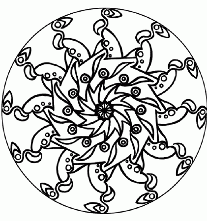 Mandala | Free Printable Coloring Pages – Coloringpagesfun.com