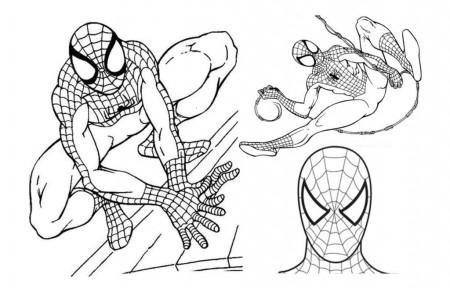 Ultimate Spiderman Coloring Pages for Kids | ThoughtfulCardSender.