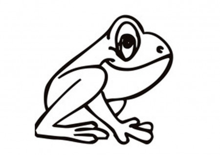 Free Frog Coloring Pages | Laptopezine.