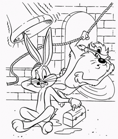 Looney Tunes Printable Coloring Pages - HD Printable Coloring Pages