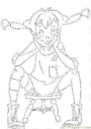 Coloring Pages Pippi Longstocking 001 (2) (Cartoons > Others 