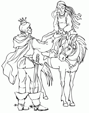 Princess Coloring Pages 3 | Kids Coloring Pages