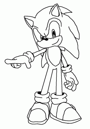 KNUCKLES Colouring Pages (page 2)