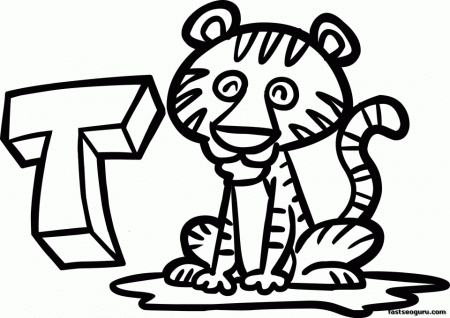 Tiger Coloring Pages - Coloring For KidsColoring For Kids