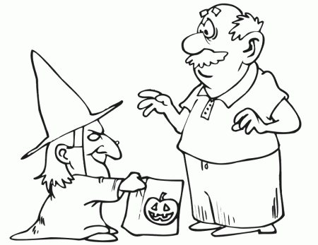 Halloween Coloring Pages for Kids | Free Coloring Pictures