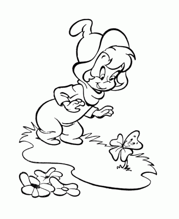 Halloween Witch Coloring Pages - Good Witch Wendy | HonkingDonkey