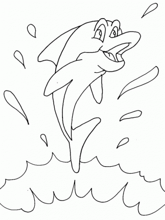 Dolphins Coloring Pages | ColoringMates.