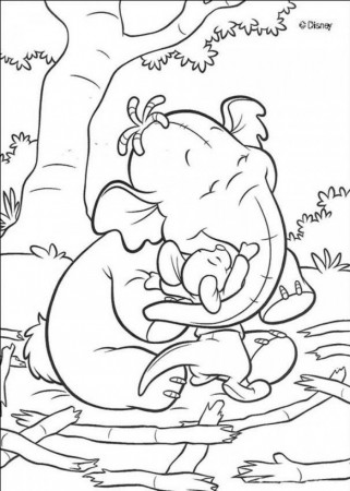 Babar Elephant Coloring Pages | 99coloring.com