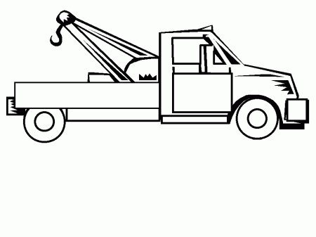 Tow Truck Coloring Pages - Free Printable Coloring Pages | Free 