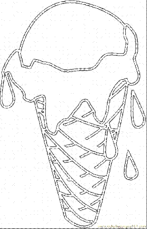 Thirsty As Dessert Coloring Pages