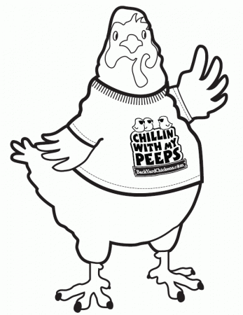 Official BYC Chicken Coloring Book Submissions